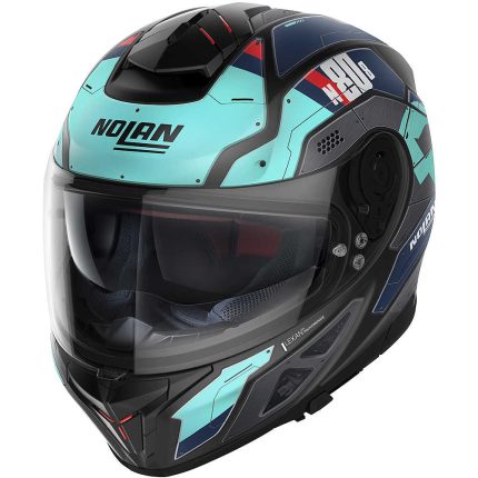 Casco NOLAN N80-8 STARSCREAM 037 - Nero/Blu